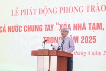 Lời kêu gọi của Đoàn Chủ tịch Uỷ ban Trung ương MTTQ Việt Nam: "Triệu tấm lòng yêu thương-Nghìn mái nhà hạnh phúc"