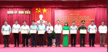 Quận ủy Ninh Kiều sơ kết 01 năm triển khai thực hiện Kết luận số 01-KL/TW
