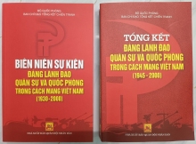 Bộ sách toàn diện về Đảng lãnh đạo quân sự và quốc phòng trong cách mạng Việt Nam