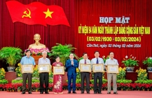 Long trọng tổ chức họp mặt kỷ niệm 94 năm Ngày thành lập Đảng Cộng sản Việt Nam