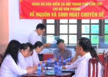 Sinh hoạt chuyên đề: Tư tưởng Hồ Chí Minh về công tác thương binh, liệt sĩ