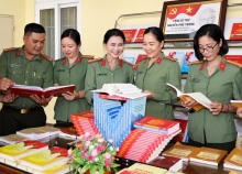 Trưng bày sách của cố Tổng Bí thư Nguyễn Phú Trọng - “Danh dự là điều thiêng liêng, cao quý nhất”