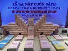 Tổ chức nghiên cứu, quán triệt, tuyên truyền nội dung cuốn sách “Xây dựng và phát triển nền văn hóa Việt Nam tiên tiến, đậm đà bản sắc dân tộc” của Tổng Bí thư Nguyễn Phú Trọng