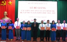 Khóa học 2024 – 2025: 427 học viên nhận Bằng tốt nghiệp Cao cấp lý luận chính trị