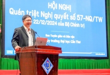 Thành phố Cần Thơ kết quả ban đầu trong lãnh đạo, chỉ đạo và tổ chức thực hiện Nghị quyết số 57-NQ/TW của Bộ Chính trị