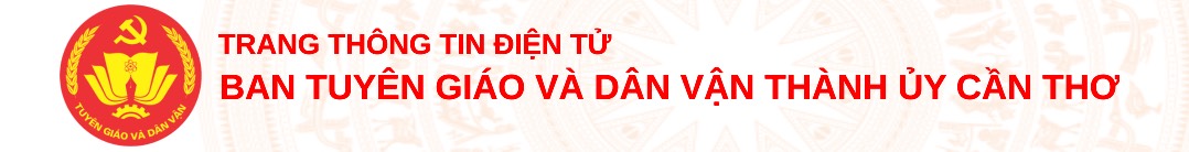 Trang thông tin điện tử Ban Tuyên giáo và Dân vận Thành ủy Cần Thơ